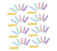 ERINGOGO 100pcs Colorful Thickened Plastic Ocean Balls for Playpen and Pool Strip Shaped Design for Improved Grip Safe Material for Exercise and Motor Skill Development in Playhouse Outdoor