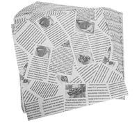 ERINGOGO 100pcs Food Grade Wax Paper Sheets Greaseproof Wrapping Paper for Sandwiches Fried Snacks Baking for Parties and Family Gatherings