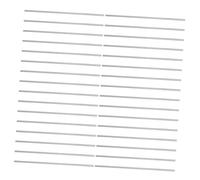 ERINGOGO 100pcs Iron Car Drive Rods Rc Wheel Axles Reinforced Shaft Bars for DIY Model Cars Projects Stable Fit Reduced Vibration Enhanced Control