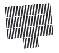ERINGOGO 100pcs Makeup Brush Protective Covers Black Mesh Sleeve Expandable Elastic PE Material Protective Sleeve for Various Brush Storage and Travel