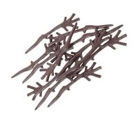 ERINGOGO 100pcs Plastic Snowman Hands Branches DIY Craft Accessories Lightweight Christmas Decoration for Home Mall Hotel Festive Holiday Decor