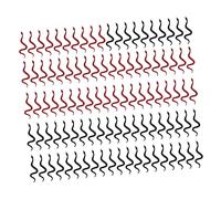 ERINGOGO 100pcs Realistic Snakes Halloween Prank Black and Brown Fake Snakes for Party Favors Educational and Halloween Decorations for Scaring Friends and Wildlife Lovers