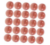 ERINGOGO 100pcs Round Hand Bell Balls Plastic Noise Maker Inserts for Pets Dolls Music Toys DIY Shaking Crafts