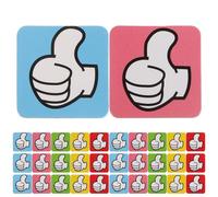 ERINGOGO 100Pcs Small Thumb Magnets Lightweight Teaching Aid Reward Stickers for Office Refrigerator Whiteboard Classroom Motivation