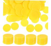 ERINGOGO 100pcs Solid Color Bingo Game Chips Counting Markers for Math Learning Grouping Rewards Practical Game Tokens for Educational Activities Family Fun