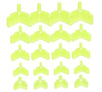 ERINGOGO 100Pcs Thickened Treble Hook Cap Protector for Fishing Scratch Protective Hook Cover Lightweight Safety Guard for Coarse Tackle and Carp Baits Easy to Use and Portable
