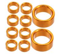 ERINGOGO 10pcs Aluminium Pigeon Identification Rings Training Bird Leg Bands for Homing Pigeons and Doves Easy to Install Comfortable Fit Foot Identification