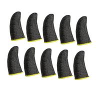 ERINGOGO 10Pcs Anti-sweat Game Controller Thumb Sleeves High-density Elastic Finger Covers for Mobile Gaming with Enhanced Friction and Comfortable Fit