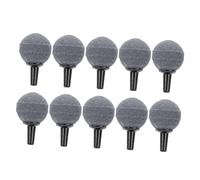 ERINGOGO 10pcs Aquarium Air Stones round Bubble Diffusers 30x30mm for Fish Tanks Oxygen Pump Accessories Suitable for Freshwater and Marine Aquariums