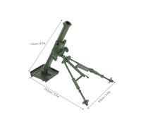 ERINGOGO 10Pcs Army Model Kits for Realistic Decorative Mine Thrower Assembly for Educational Pretend Play and Collector Display Safe Nonfunctional Design