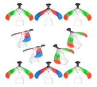 ERINGOGO 10Pcs Balance Bird for, Plastic Gravity Eagle Balancing Physics Set, Educational Desktop Decor for Cognitive Skill Development and Learning Fun Random Color Random Color