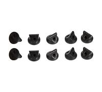 ERINGOGO 10pcs Black Erhu Bridge Made from Composite Material Easy to Use and Not Easy to Deform for Erhu Players and Beginners Replacement Musical Instrument Part for Chinese