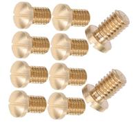 ERINGOGO 10pcs Brass Saxophone Screws Replacement Kit for Alto Tenor Soprano Sax Repair Fixing Parts Easy Installation for Wind Instrument Maintenance
