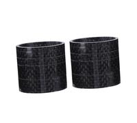 ERINGOGO 10pcs Carbon Fiber Bicycle Headset Spacer Kit for Mountain and Road Bikes Lightweight Stem Spacers with Shock Absorption for Precise Ergonomic Adjustment and Enhanced Control