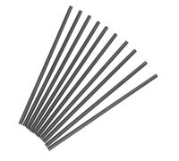 ERINGOGO 10pcs Carbon Fiber Solid Rods Fishing Pole Repair Kit for Baitcasting and Saltwater Fishing Rods Replacement with High Strength Reinforcement and Versatile Use