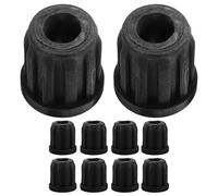 ERINGOGO 10pcs Caster Socket Inserts Caster Sleeve Inserts Plastic Material Long Term Use Safe and Reliable Office Chair Replacement Accessories