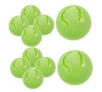 ERINGOGO 10pcs Cat Toys with Bells Crochet Rattle for Indoor Cats Safe Chew Toys for Pets Interactive Play Accessories Fun Pet Activity for Kittens