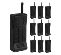 ERINGOGO 10pcs Costume Set with Realistic Walkie Talkies Pretend Play for Boys Birthday Party Outdoor Role Play Accessories Enhancing Creativity and Hand Eye Coordination