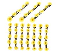 ERINGOGO 10pcs Daisy Flower Hairband Headband for Women Festival Hair Princess Bride Wedding Guest Accessory