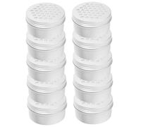 ERINGOGO 10pcs Dog Scent Training Boxes Aluminum Tins for Canine Sniff Work and Detection Practice Screw Lid Containers for Puppy Scent Skill Development and Search Exercises
