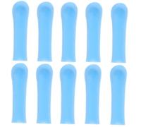 ERINGOGO 10Pcs Ear Spoon Sleeves Comfortable Replacement Covers for Ear Wax Cleaning Gentle Lightweight Design for Easy Use Compatible with Various Ear Spoons