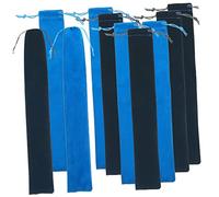 ERINGOGO 10pcs Flute Case Cover Carry Bag Clarinet Organizer Bag Soprano Recorder Storage Pouch Drawstring Closure