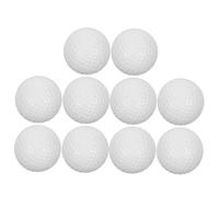 ERINGOGO 10pcs Foam Golf Balls Soft Solid Practice Balls with Realistic Feel for Indoor Outdoor Training and Stress Relief Lightweight Golf Practice Equipment for Relaxation and Swing