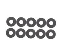 ERINGOGO 10pcs Gear Shifter Gasket for Rhythm Switch Guitar Pedal Silicone Protective Pads for Electric Guitars