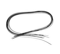ERINGOGO 10pcs Guitar Binding Edging Strips 1650 * 6 * 1.5mm ABS Decorative Inlay Trim for Acoustic Classical Guitar Black