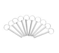 ERINGOGO 10Pcs Heavy Duty Steel Ball Quick Release Hitch Pins with Pull Ring, 6X70Mm Round Trailer Hitch Locking Pins for Towing, Truck, Boat, Mower, and Trailer Accessories