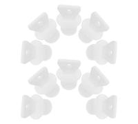 ERINGOGO 10pcs Leakproof Hot Water Bottle Replacement Caps Threaded Sealing Stoppers for Inner Diameter Hot Water Bags Heat-Resistant PP Plugs Lightweight and Easy to Install for Travel and
