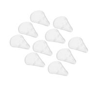 ERINGOGO 10pcs Makeup Brush Protective Covers Protector for Highlighter Keeps Bristles Clean for Travel and Daily Use Space-saving Makeup Supplies