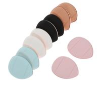 ERINGOGO 10pcs Makeup Powder Puff for Foundation and Loose Powder Mini and Waterdrop Sponges in Colors Portable Cosmetic Blending Tools