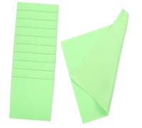 ERINGOGO 10pcs Microfibre Violin Cleaning Cloth Guitar Piano Clarinet Trumpet Reusable Wipes for Musical Instruments Non-leave Marks Cleaning Supply