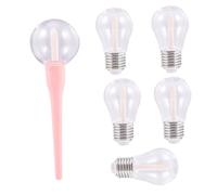 ERINGOGO 10pcs Mini Lip Gloss Tubes with Lid Portable Empty Cosmetic Containers for DIY Lip Oil Plastic Refillable Tubes for Women