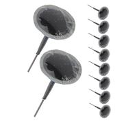 ERINGOGO 10pcs Mushroom Tire Repair Nails Rubber Screws Plug Fast Self-service Puncture Fix for Car Motorcycle Truck Tractor Emergency Tire Repair Tool