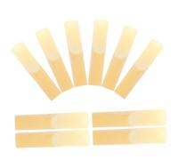 ERINGOGO 10pcs Pack of Ten Saxophone Reeds Replaceable Alto Saxophone Reeds Replacement Kit for Musical Instrument Parts and Accessories