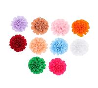 ERINGOGO 10pcs Pet Flower Collar Charms Decorative Dog Bow Ties Accessories for Cats and Small Pets Party Photo Shoot Wedding Daily Wear