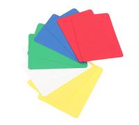 ERINGOGO 10pcs Poker Cut Cards Accessory with Smooth Rounded Edges for Fast Dealing Practical Plastic Slices for Family and Desktop Card Games Convenient Poker Pressing Tool in Colors