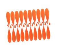 ERINGOGO 10pcs Science Education Airplane Propeller Blades for Model Aircraft Rubber Band Power System Compatible with Thunderbird Glider Tiger Helicopter Efficient Fan Design for Enhanced