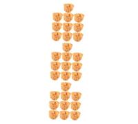 ERINGOGO 10Pcs Simulated Chicken Nuggets Play Food Models Plastic Imitation Fried Chicken Props for Pretend Play Kitchen