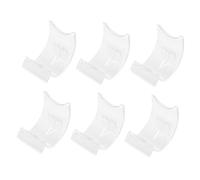 ERINGOGO 10Pcs Transparent Display Stand Phone Brackets Multi Functional Desktop Storage Holder for Office Bedroom Study Compact and Lightweight Design