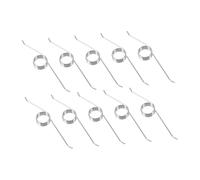 ERINGOGO 10pcs Trash Can Torsional Springs for Handsfree Hand Press and Foot Pedal Operation High Elasticity Replacement Springs for Household and Outdoor Dustbin Lid Control