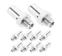 ERINGOGO 10Pcs Water-Based Fire Extinguisher Spray Nozzles Replacement Parts Set Zinc-Coated Nozzle Accessories for Firefighting Equipment Emergency Safety Use