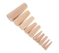 ERINGOGO 10Pcs Wooden Boat Drain Plugs Conical Stopper for Canoe Yacht Emergency Water Seal Deck Drainage Accessory
