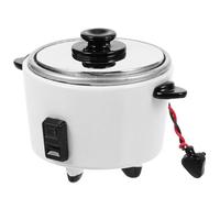 ERINGOGO 12 Scale Tiny Kitchen Electric Cooker Accessory, Small Pretend Play Rice Cooker for Dollhouse Decor and Kitchen Scenes