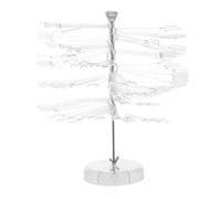 ERINGOGO 120-color Nail Art Display Fan with Gel Polish Tips Rotating Practice Chart Rack for DIY Nail Art and Salon Gel Polish Presentation