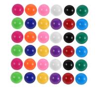 ERINGOGO 120pcs Educational Solid Marbles Colors Small Balls for Math Games Marble Run Replacement Parts Early Learning Aid for Counting and Hand-eye Coordination Development
