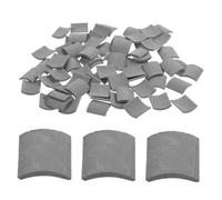 ERINGOGO 120pcs Scale Dollhouse Clay Bricks Model Building Set for DIY Garden Landscape Decorative Simulation Roofing Accessories for Kitchen Diorama and Micro Scenery