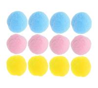 ERINGOGO 12pcs Colorful Plush Cat Soft Interactive Toys for Kittens Engaging Indoor Play and Lightweight for Chewing Scratching and Fun Activities